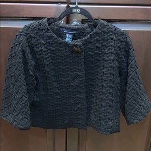 Black bolero jacket, size 4